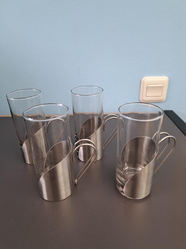 Irish Coffee glazen, Verzamelen, Glas en Borrelglaasjes, Ophalen, Gebruikt, Overige typen