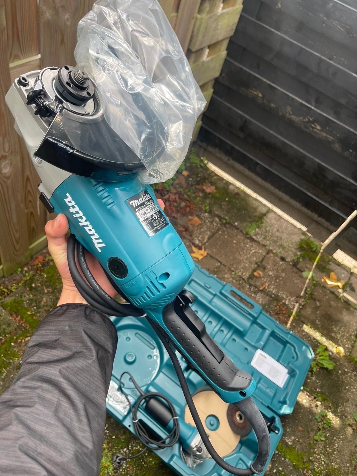 Makita Haakse Slijper 125mm en lijptol nieuw- Nieuw in Kofer, Doe-het-zelf en Verbouw, Ophalen, Nieuw, 700 tot 1000 watt, Haakse handslijpmachine