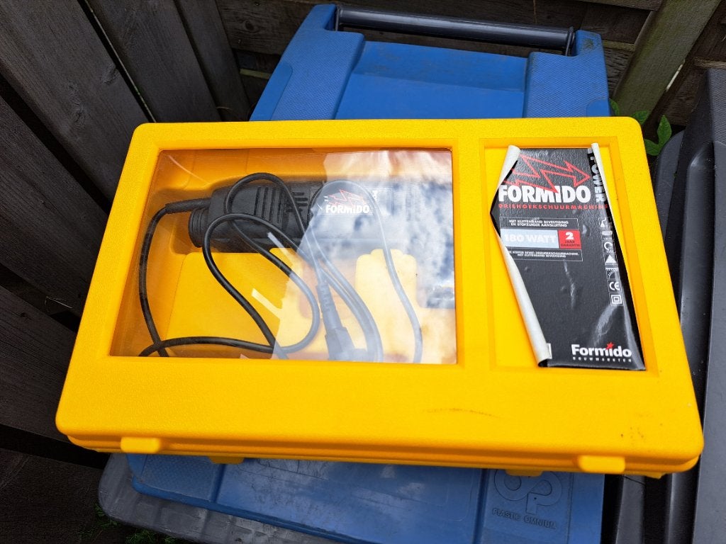 Formido Driehoekschuurmachine schuurmachine, Ophalen of Verzenden, Zo goed als nieuw, Minder dan 600 watt, Overige typen