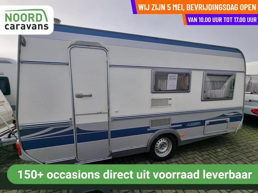 FENDT saphir 450 AIRCO + VOORTENT + LUIFEL + DWARSBED, Serviceluik, Bedrijf, Tot en met 4, 1000 - 1250 kg