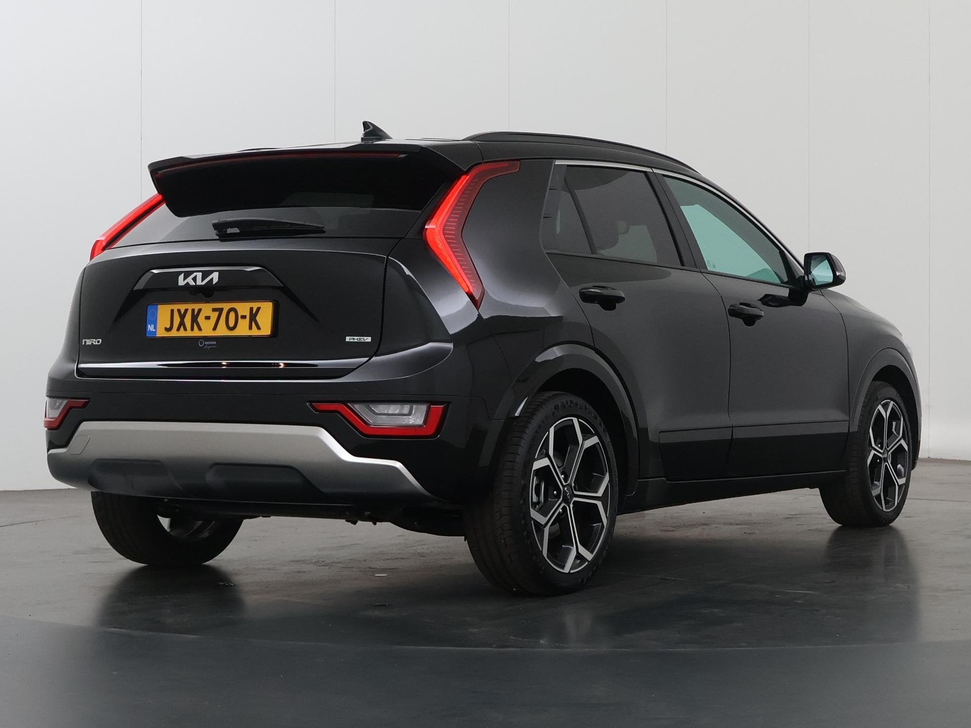 Kia Niro 1.6 GDi PHEV DynamicPlusLine Edition | 18” lichtm, Auto's, Gebruikt, Euro 6, Zwart, Plug-in hybride