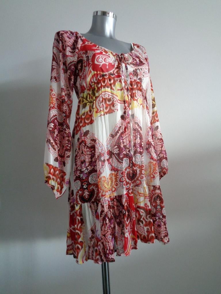 Maille Demoiselle A-lijn jurk, maat S/M origineel, zomerjurk, Kleding | Dames, Maat 38/40 (M), Overige kleuren, Verzenden, Zo goed als nieuw