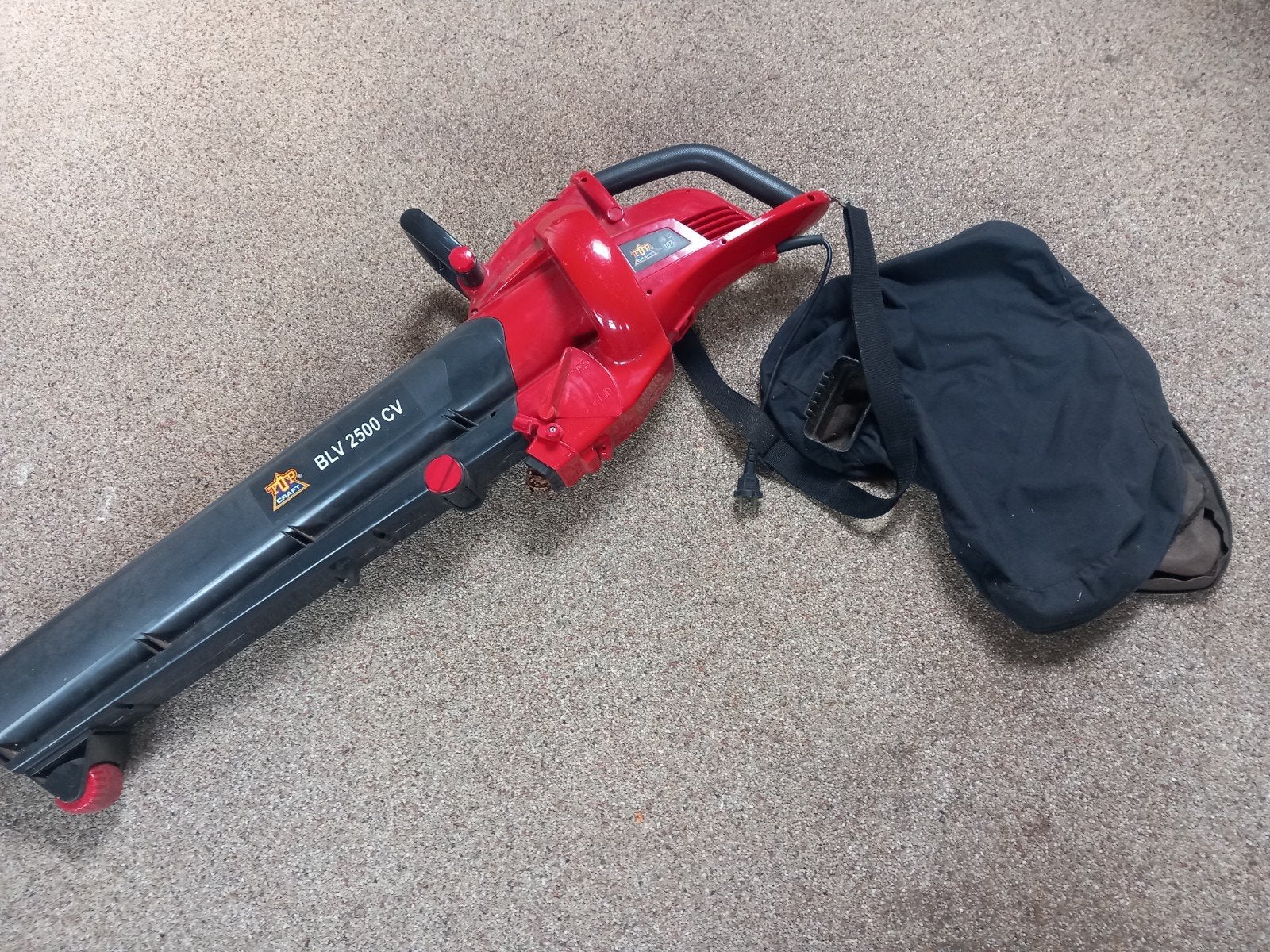 Bladblazer Top Craft BLV 2500 CV, Ophalen, Gebruikt, Top Craft (ALDI), Handgedragen