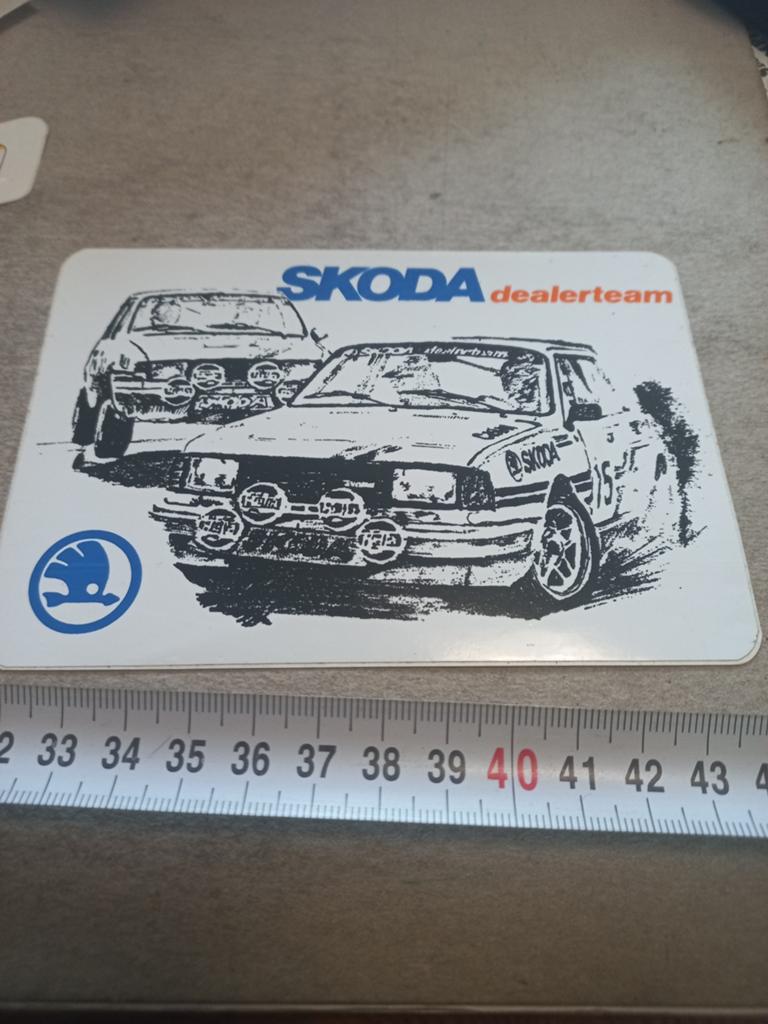Skoda dealerteam, Ophalen of Verzenden, Zo goed als nieuw