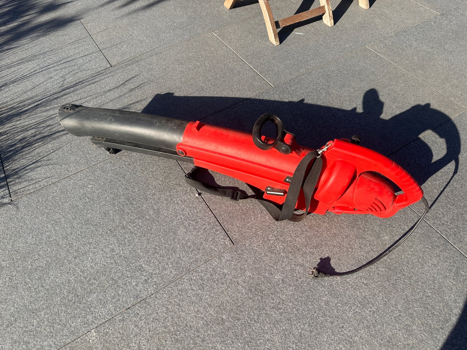Bladblazer voor een leuke prijs, Ophalen, Gebruikt, Ruggedragen, Met neuswiel