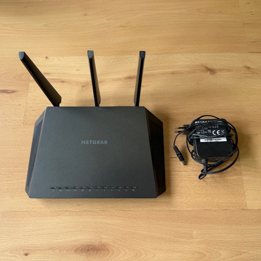 Netgear Nighthawk AC1900 Smart WiFi Router, Ophalen, Gebruikt, Router met modem, Netgear Nighthawk
