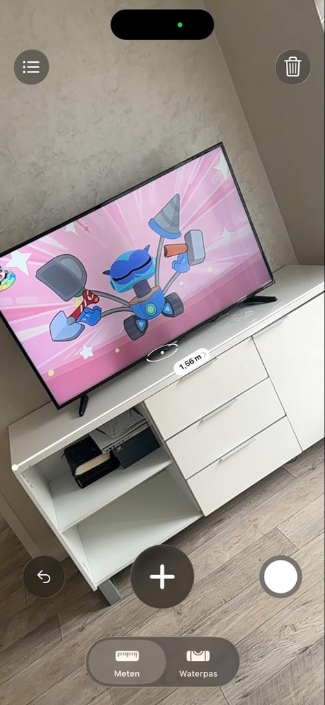 Wit TV meubel gratis af te halen in Rotterdam Noord, Huis en Inrichting, Kasten | Televisiemeubels, Gebruikt, Minder dan 100 cm