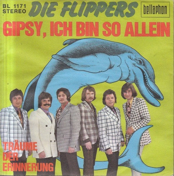 Die Flippers -Gypsy ich bin so Allein. Vg+ staat, Verzenden, Zo goed als nieuw, Overige formaten, Levenslied of Smartlap