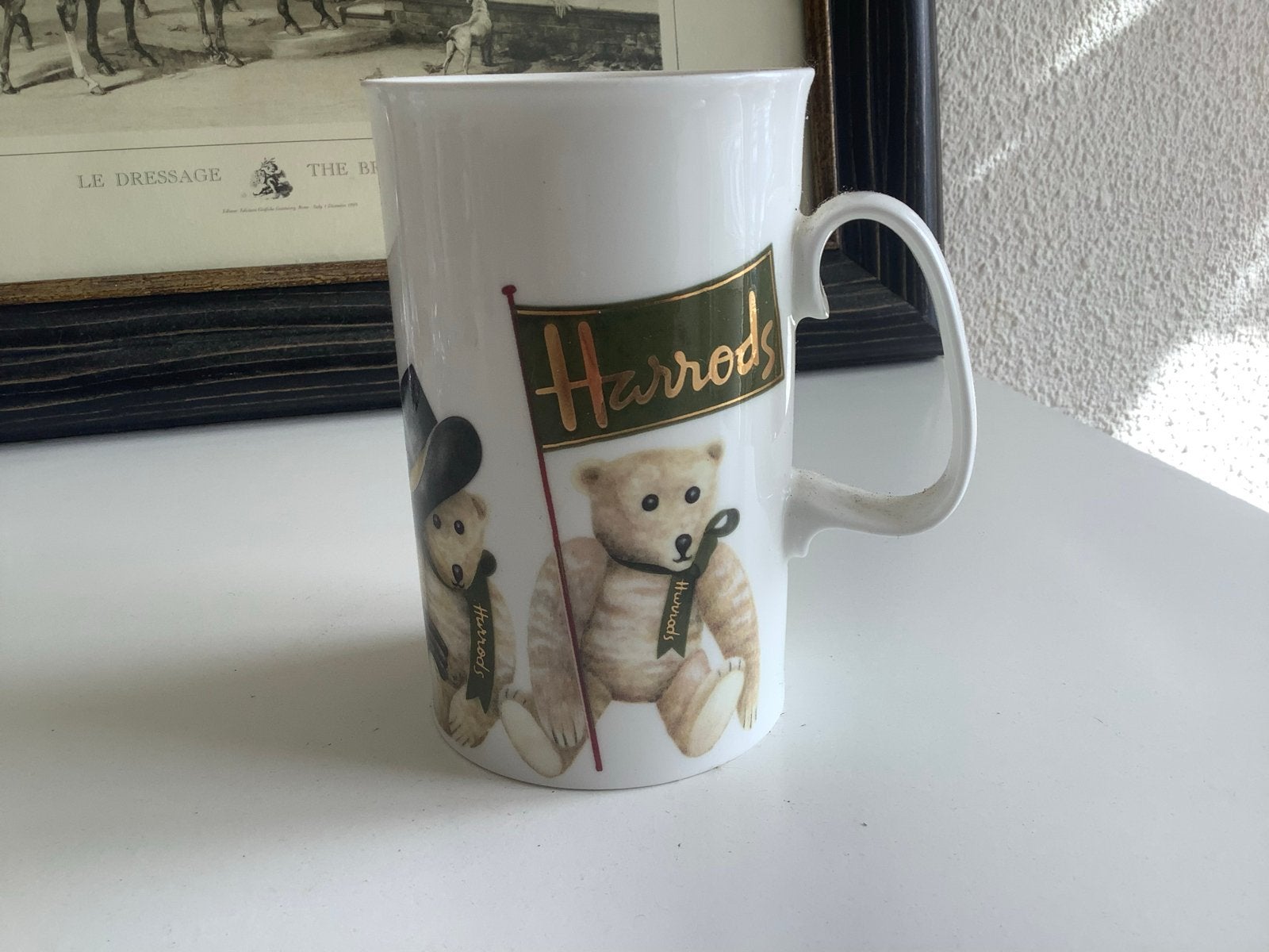 Harrods London Mok met Teddyberen - Zo goed als nieuw, Overige typen, Ophalen of Verzenden, Zo goed als nieuw, Steen/keramiek