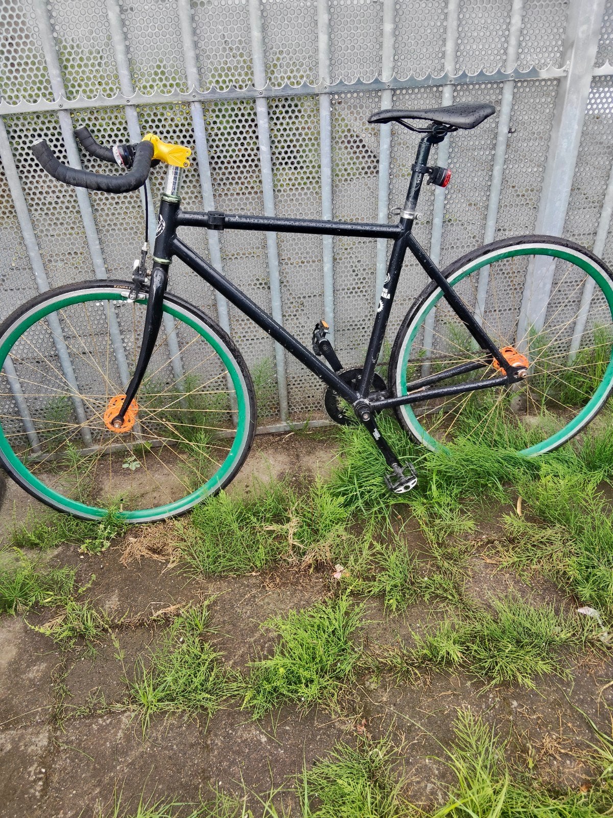 FLYING BANANA.FRAME 50 CM.  FIXED GEAR. SUPER LICHTE BAANFIE, Aluminium, 49 tot 53 cm, Meer dan 20 versnellingen, Ophalen