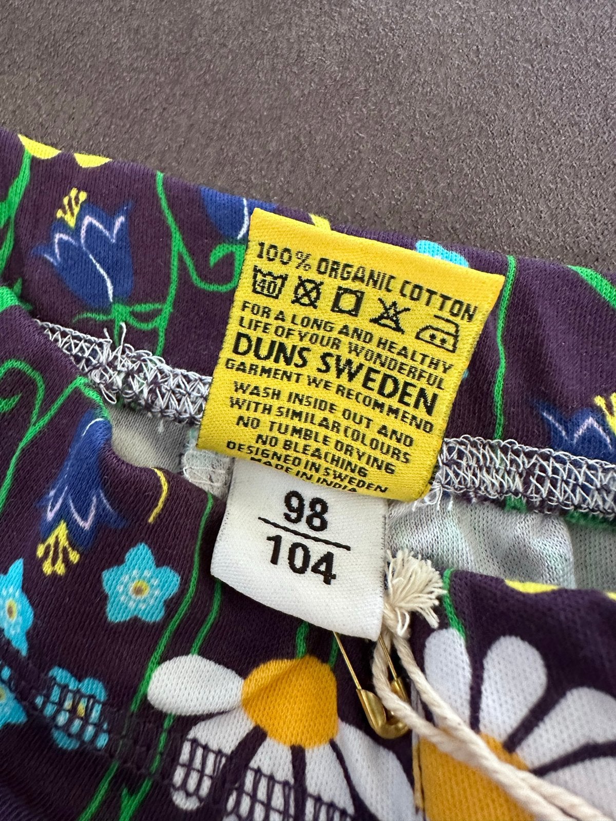 Duns Zweden Zwembroekje met bloemenprint - Maat 98/104, Kinderen en Baby's, Ophalen, Nieuw, Jongen of Meisje