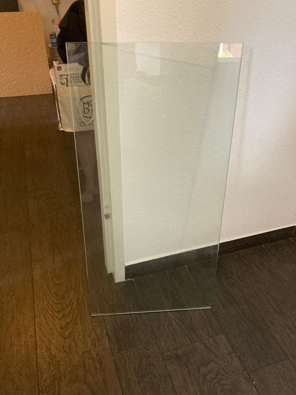 Lundia glazen plank 80x40 cm (5 stuks), Ophalen, Gebruikt