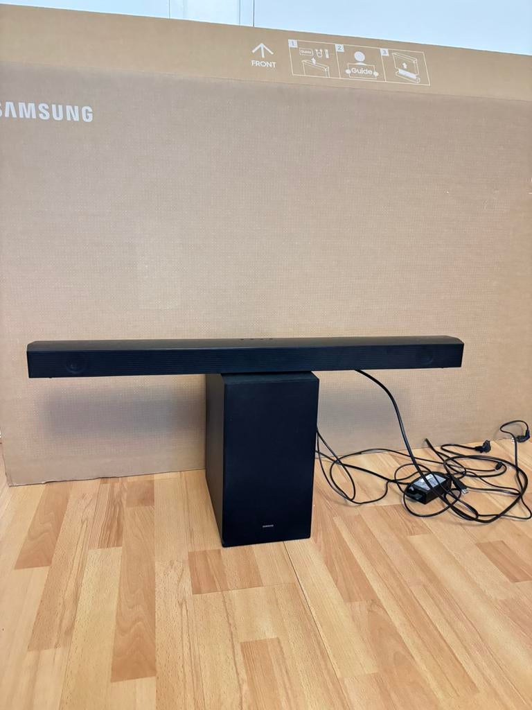 Samsung Soundbar + Subwoofer HW-B650 – Krachtig geluid, Ophalen, Bluetooth, Zo goed als nieuw