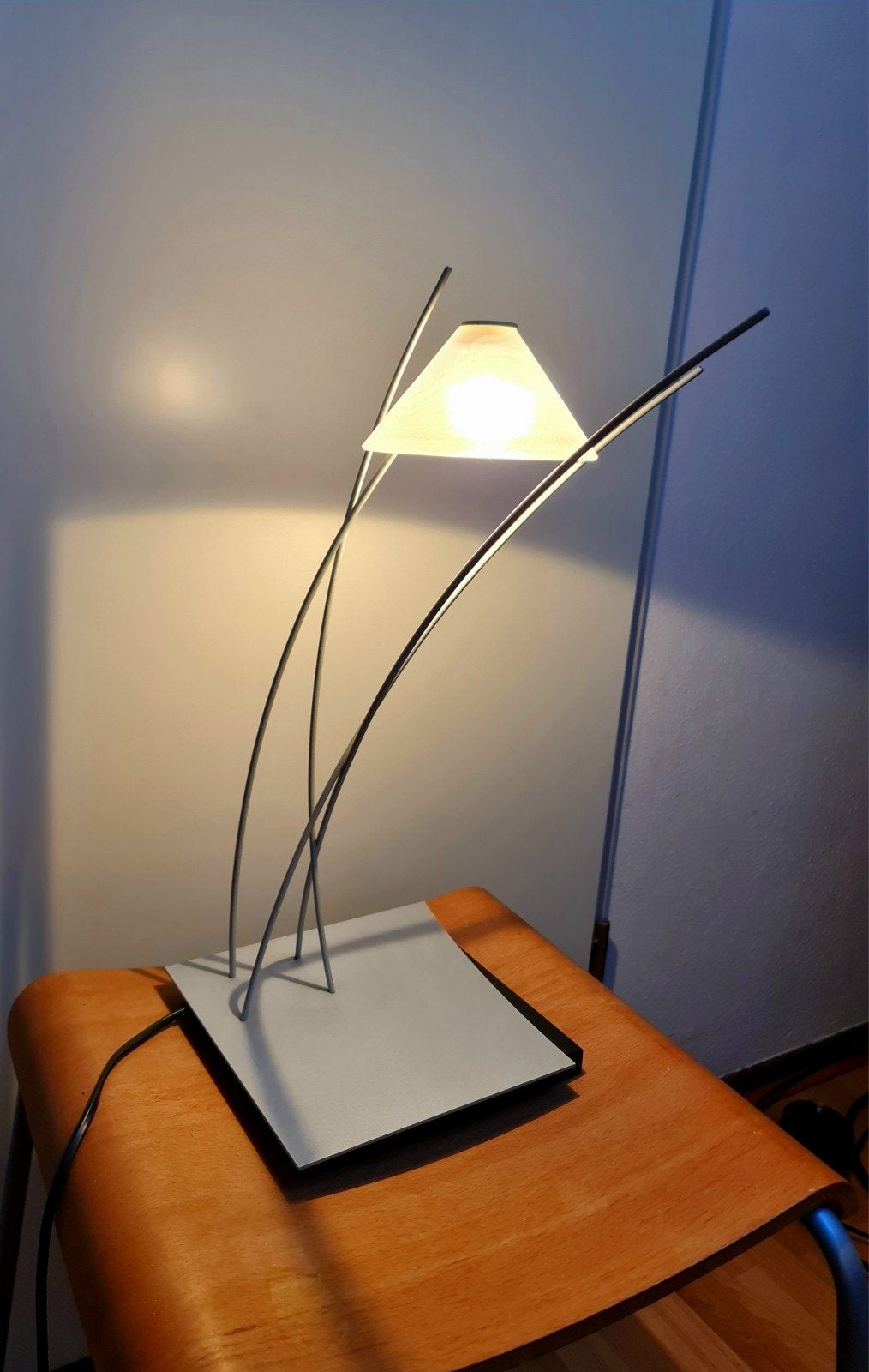 Postmoderne halogeenlamp Bopp Leuchten jaren '80/'90 Bopp, Ophalen, Gebruikt, Overige merken, Overige fittingen