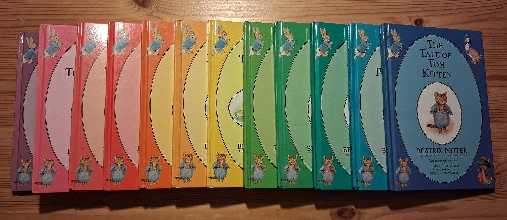 Serie boekjes Beatrix Potter, Ophalen of Verzenden, Zo goed als nieuw, Beatrix Potter