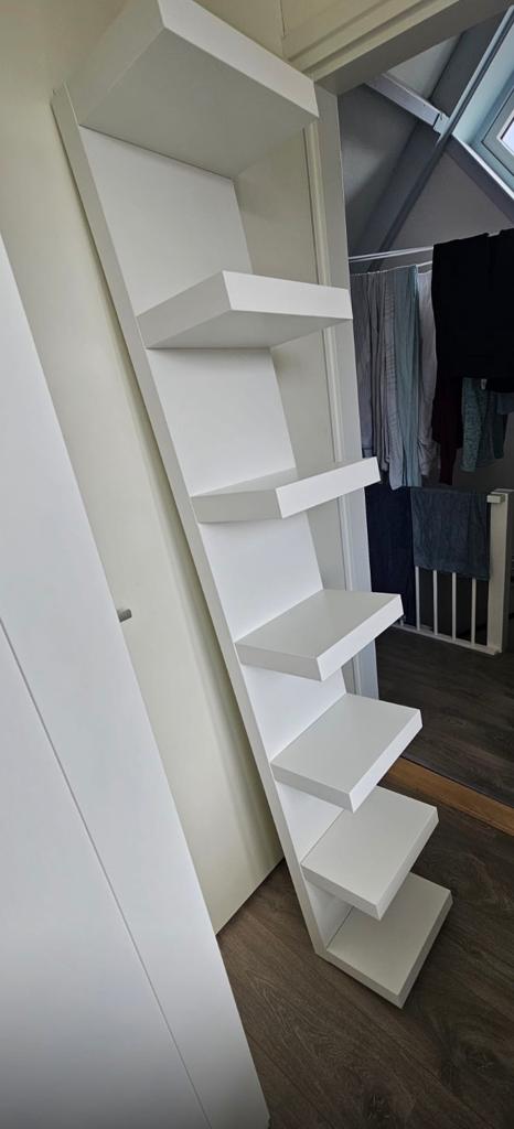 IKEA Lack wandrek wit 30x190 cm, Huis en Inrichting, Ophalen, Gebruikt