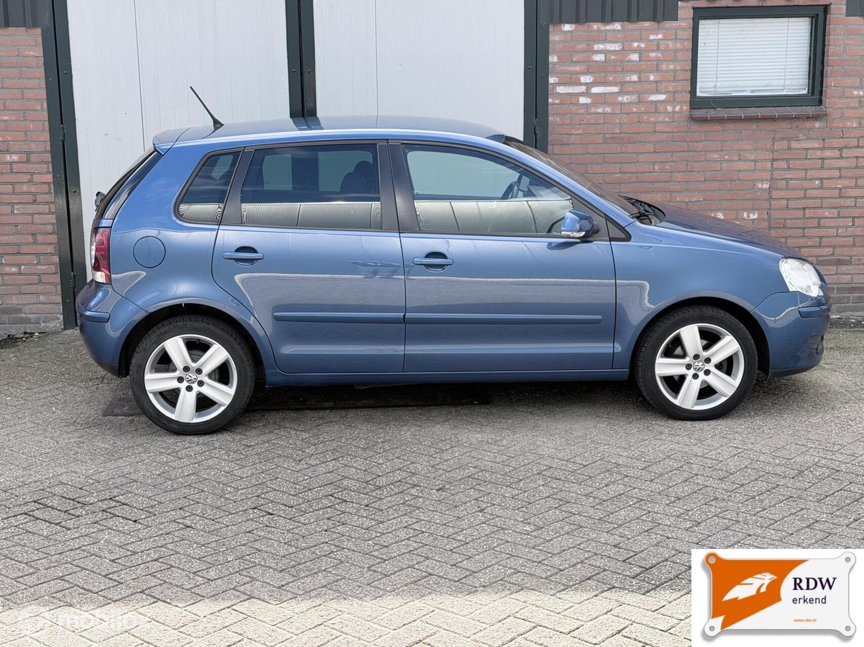 Volkswagen Polo 1.4-16V Edition NAP/AIRCO/APK/BEURTJE GEHAD, Voorwielaandrijving, 4 cilinders, Blauw, Bedrijf