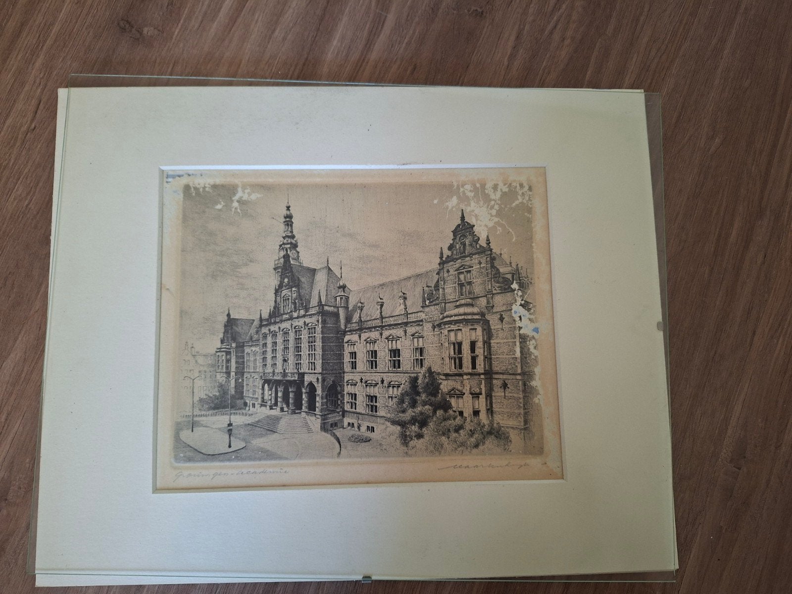 Oude plaat van Groningen, Ophalen of Verzenden