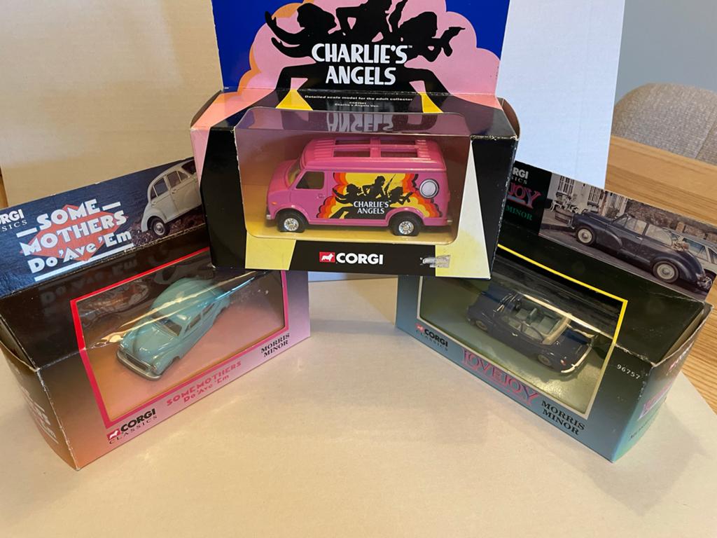 Corgi Speciale Uitgaven: Beroemde TV/Film Auto's (3 stuks), Ophalen of Verzenden, Zo goed als nieuw