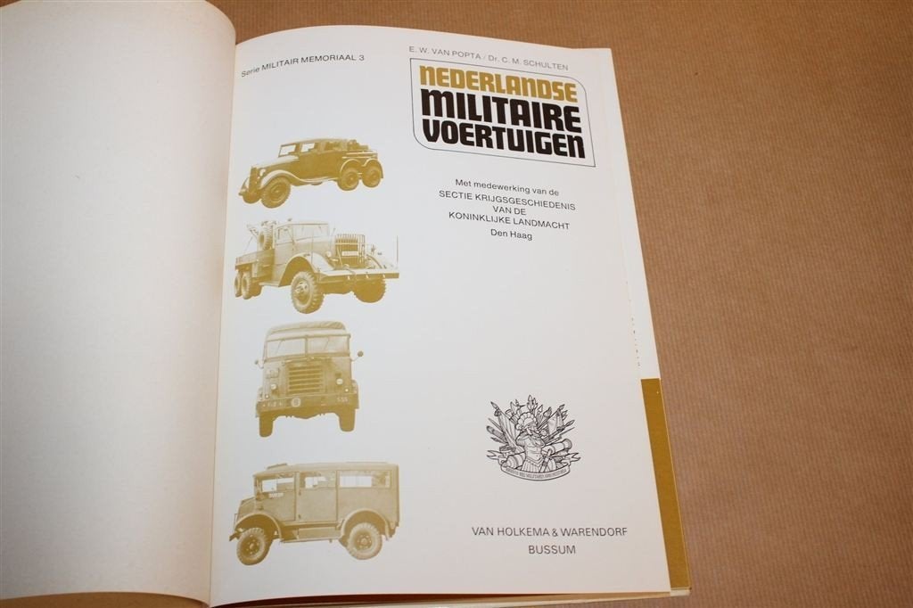Nederlandse Militaire Voertuigen — Landmacht Overzicht 1978, Ophalen of Verzenden, Tweede Wereldoorlog, Gelezen, Overige onderwerpen