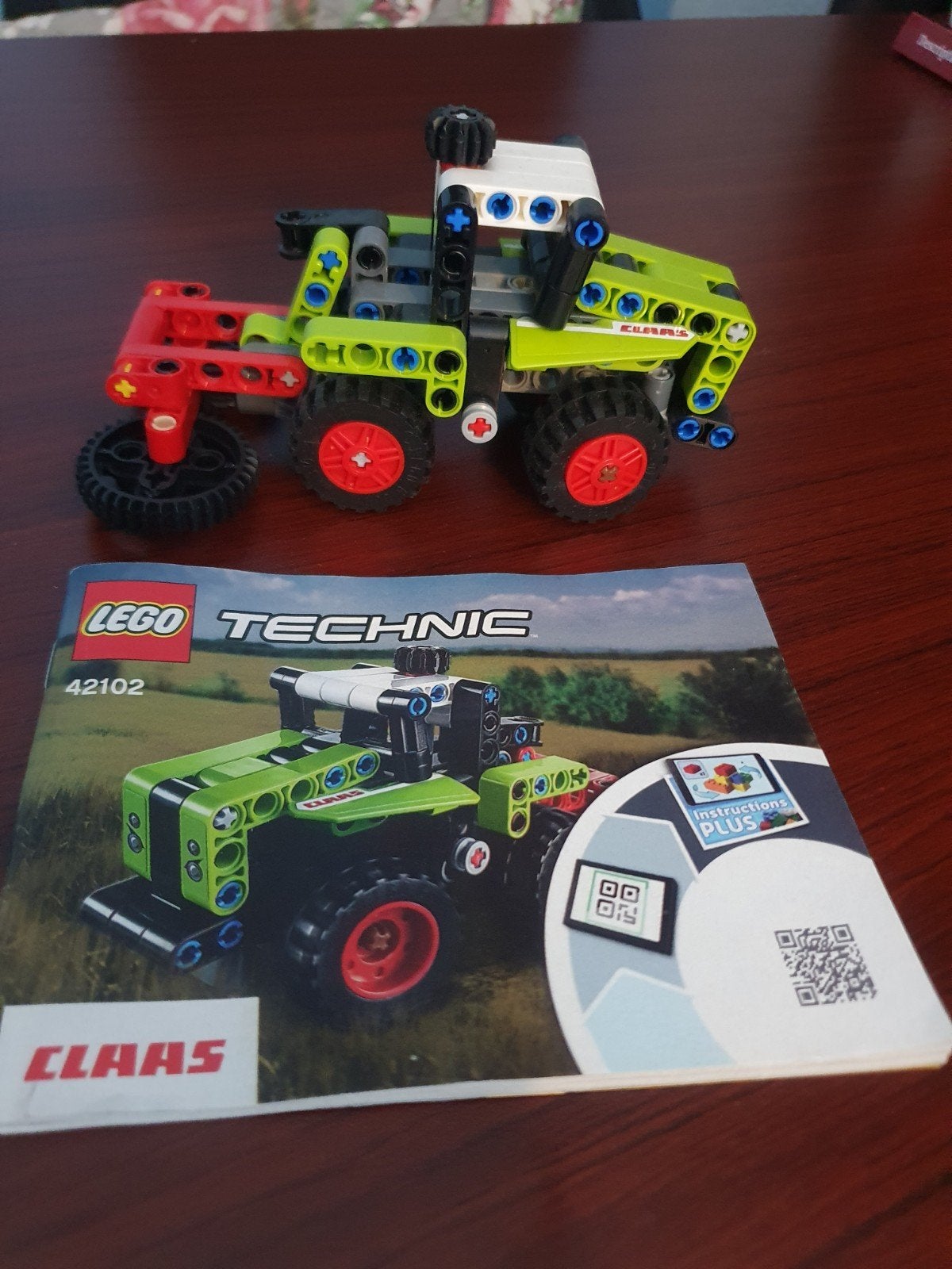 LEGO Technic 42102 Claas Xerion Tractor, Ophalen of Verzenden, Zo goed als nieuw, Overige merken