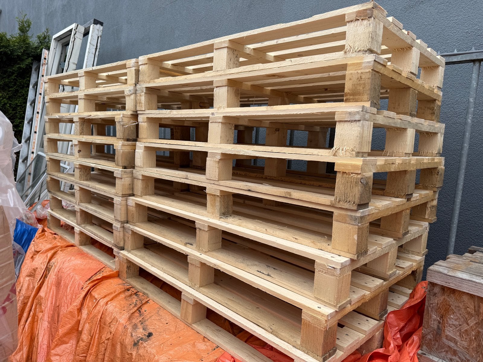Pallets vuren / stookhout, Ophalen, Zo goed als nieuw, 50 mm of meer, Minder dan 200 cm