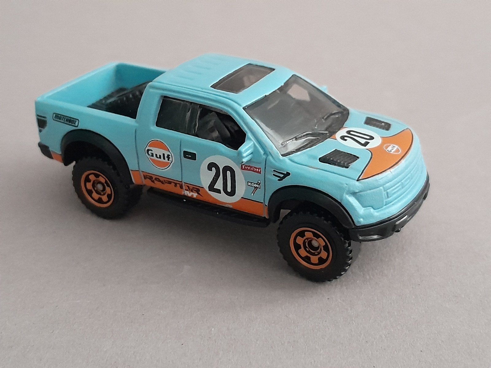 Matchbox Ford F-150 Raptor Gulf.      Matchbox, Ophalen of Verzenden, Nieuw, Auto