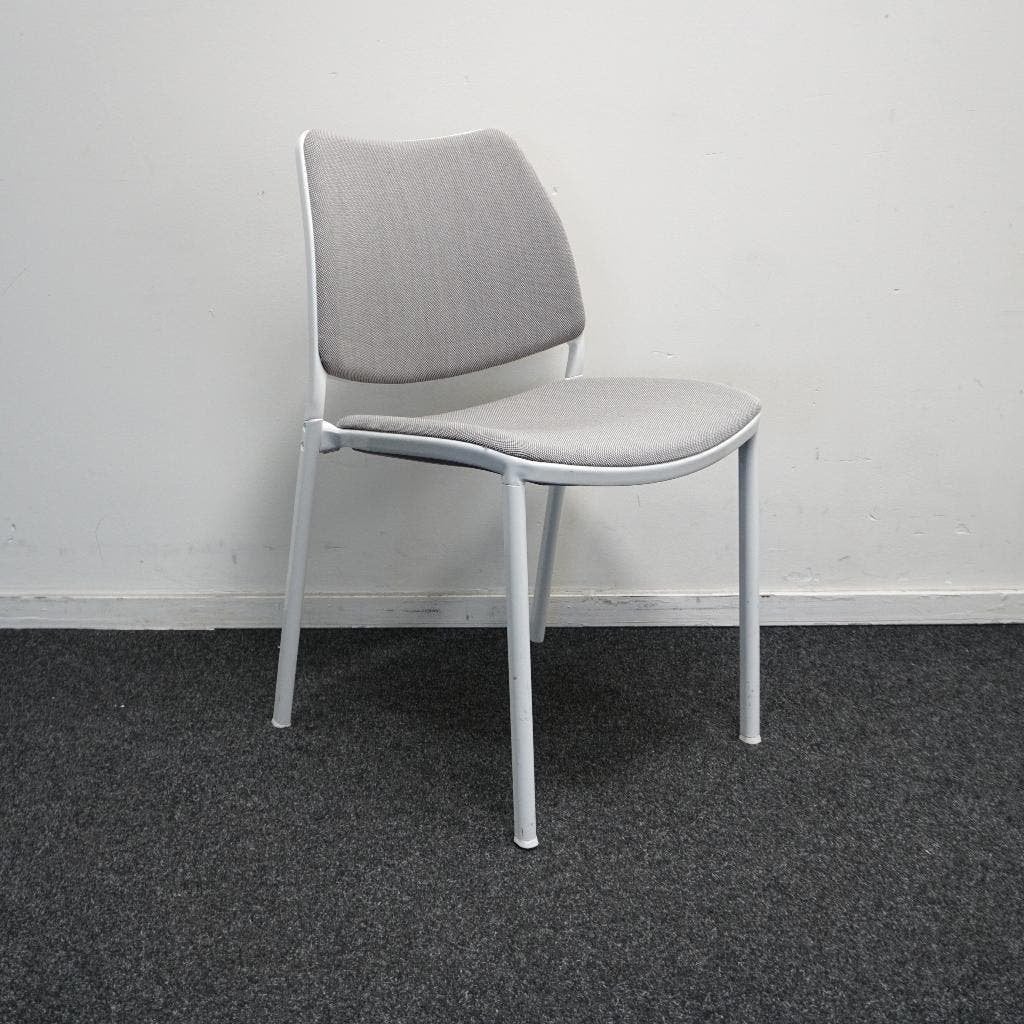 Stua Gas design Stoelen | Vergaderstoelen | Licht grijs, Gebruikt, -, Ophalen of Verzenden, Metaal