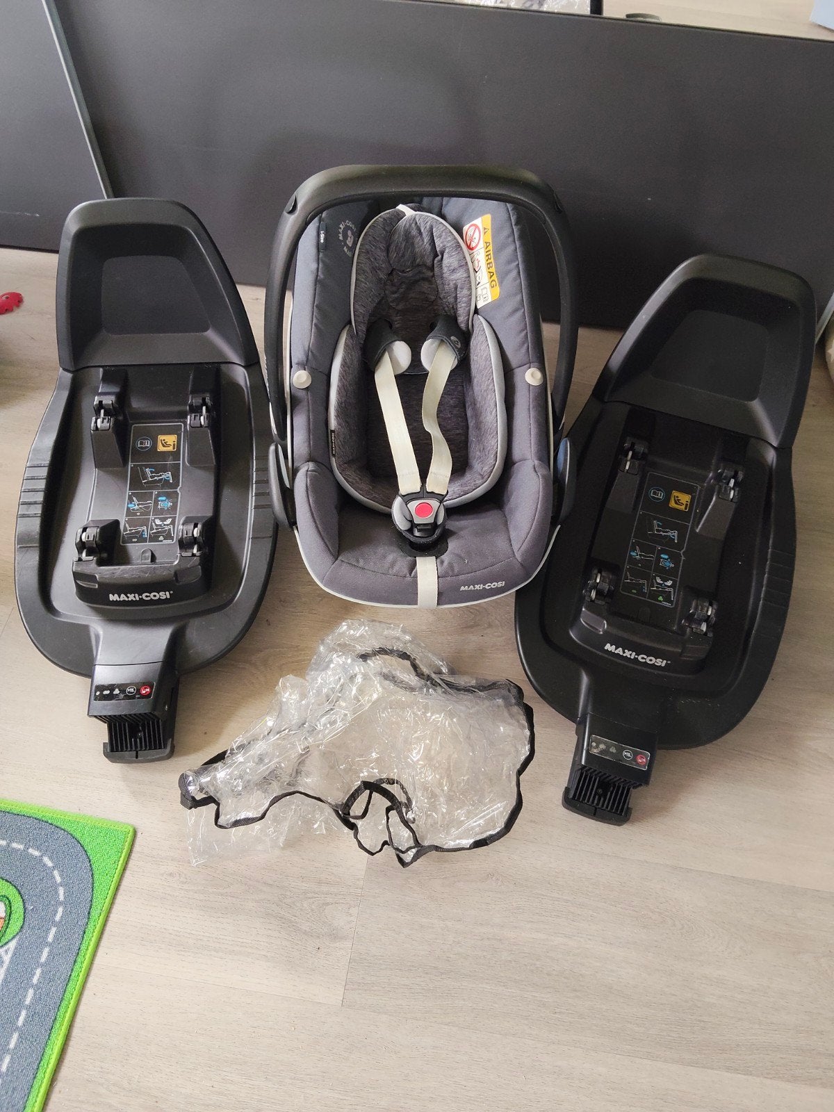 maxi cosi + 2x family fix 3 iso fix base, Gebruikt, Ophalen of Verzenden, Isofix, 0 t/m 13 kg