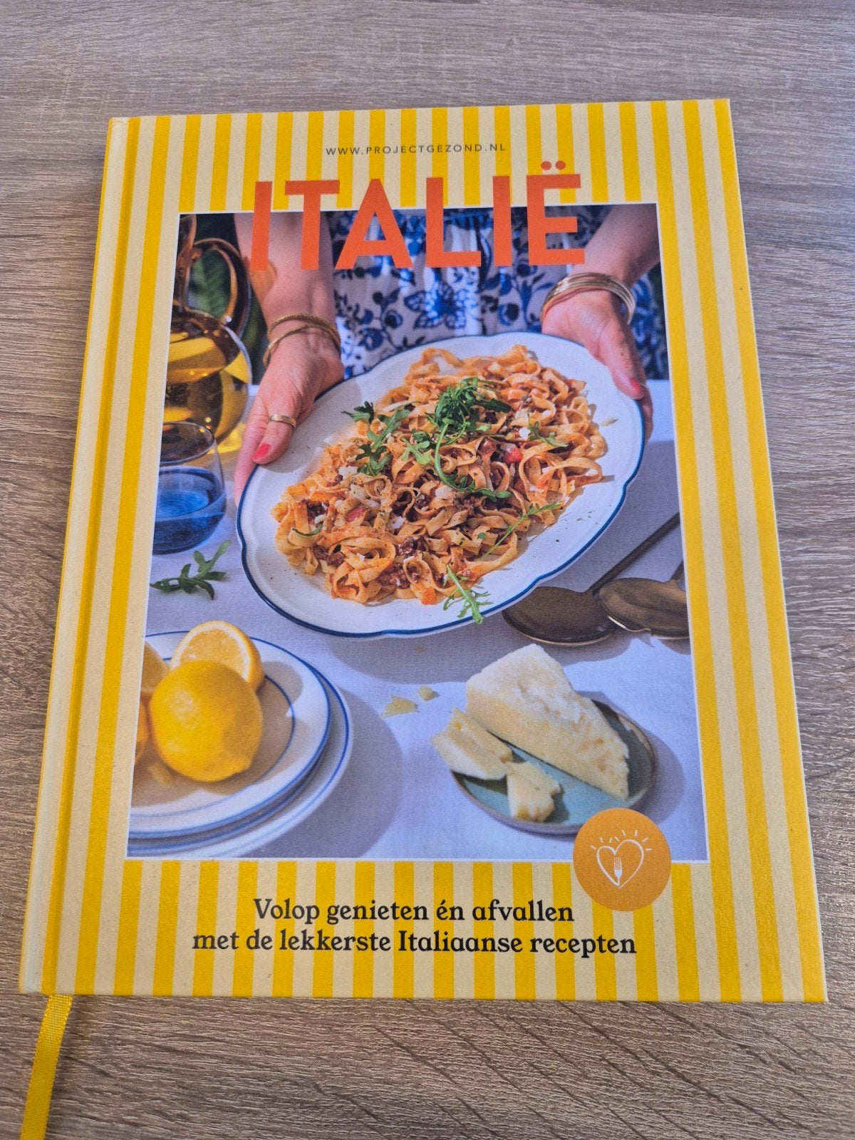 Project Gezond Italië - Volop genieten én afvallen, Ophalen of Verzenden, Zo goed als nieuw, Italië, Gezond koken
