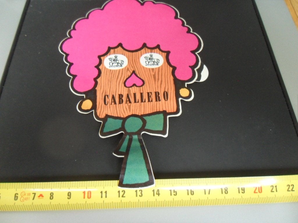 sticker CABALLERO Carnaval Boerin, Ophalen, Zo goed als nieuw