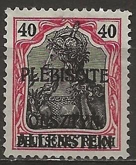 Allenstein, Verzenden, Duitse Keizerrijk, Postfris