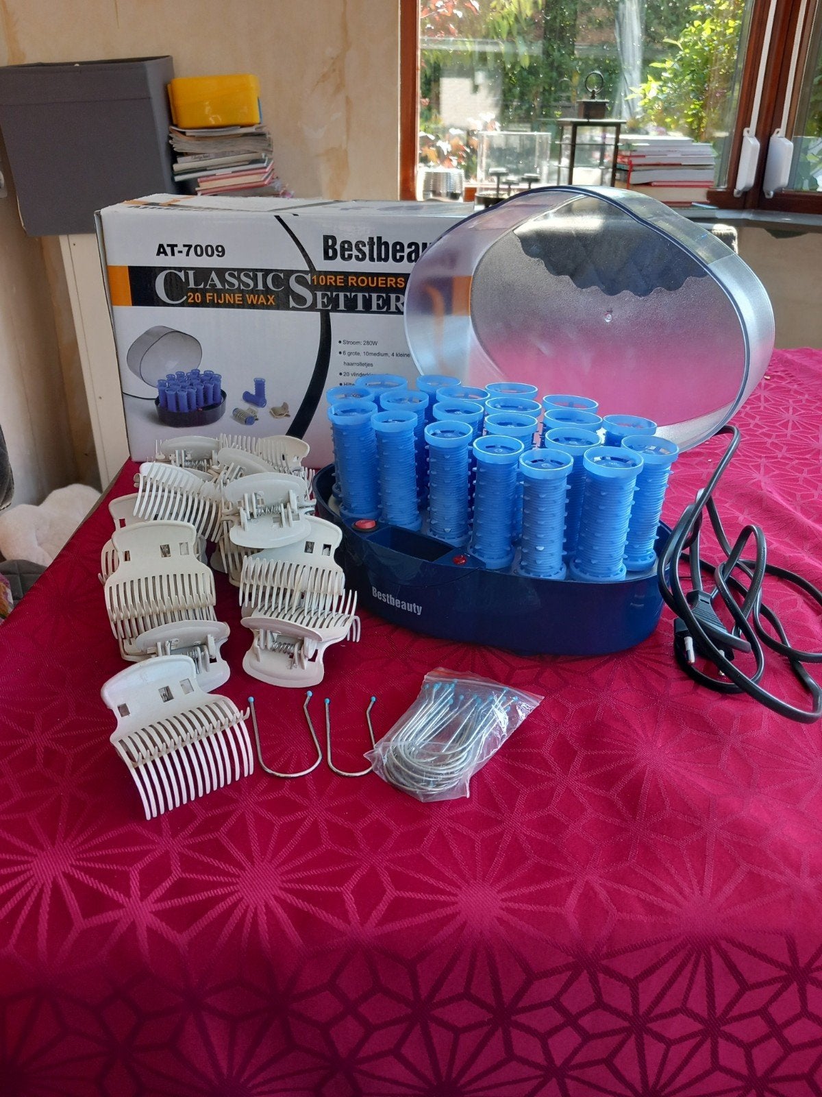 Bestbeauty Classic Setter - Haarrollerset, Ophalen of Verzenden, Zo goed als nieuw, Haarverzorging