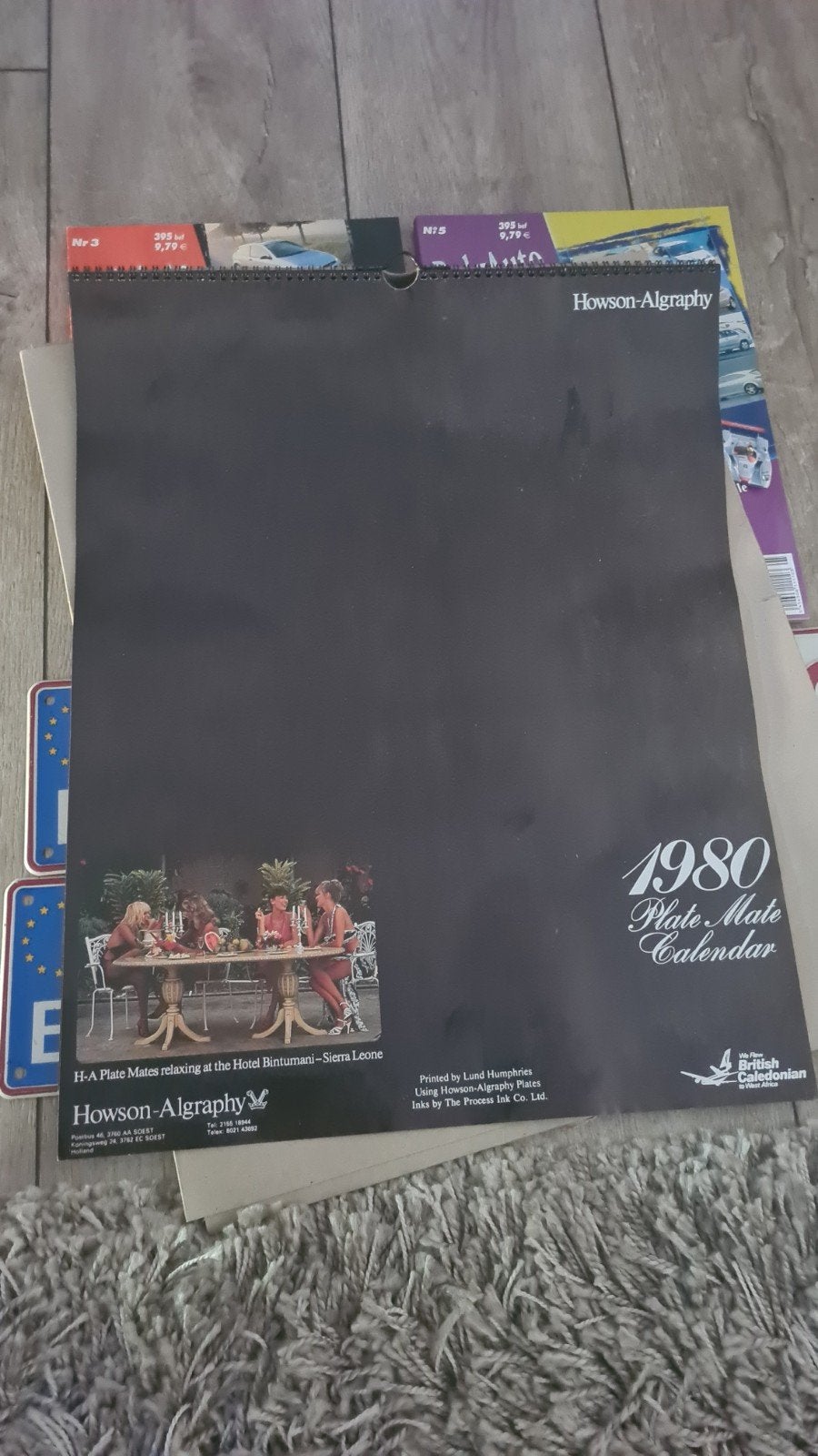 Mooie plate Mate Kalender (1980) Playboy?, Diversen, Kalenders, Ophalen of Verzenden, Maandkalender, Nieuw