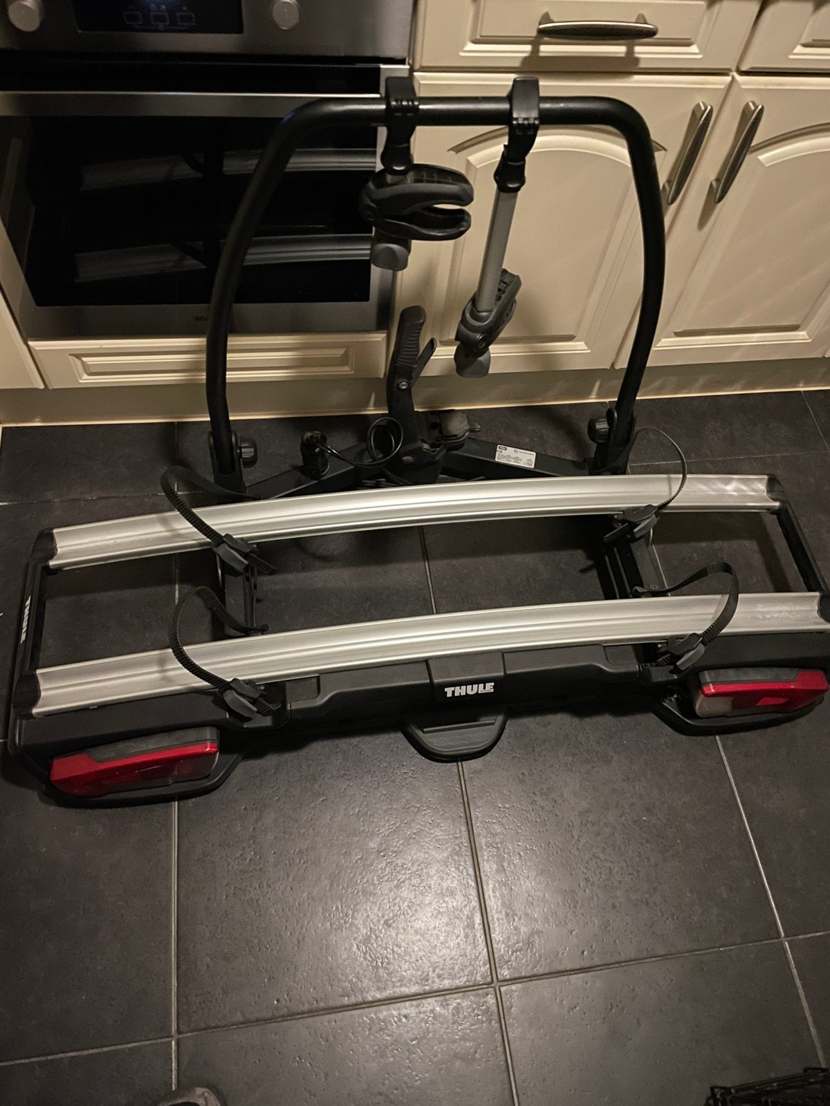 Thule velospace XT2 938, Ophalen, Zo goed als nieuw, Brede banden, 2 fietsen