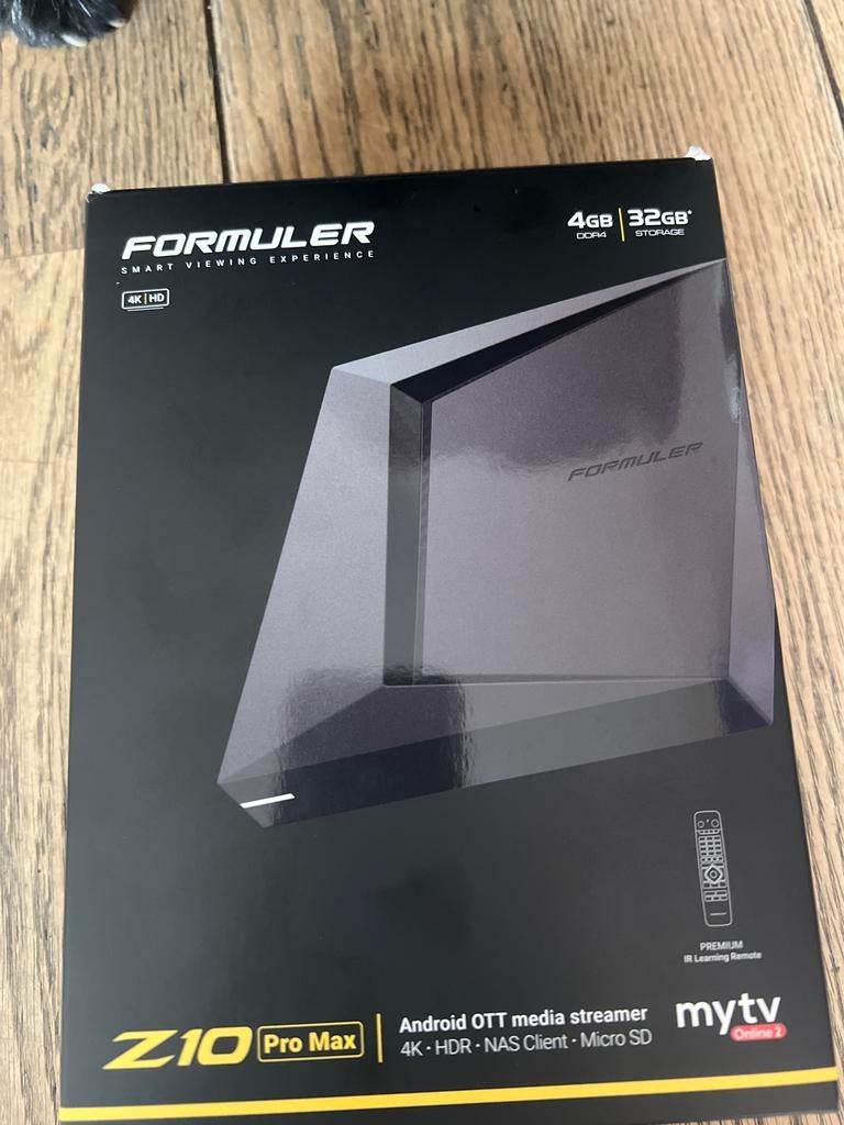 Formuler Z10 Pro Max 4K Android OTT Mediaspeler 32GB, Ophalen of Verzenden, Nieuw, Minder dan 500 GB