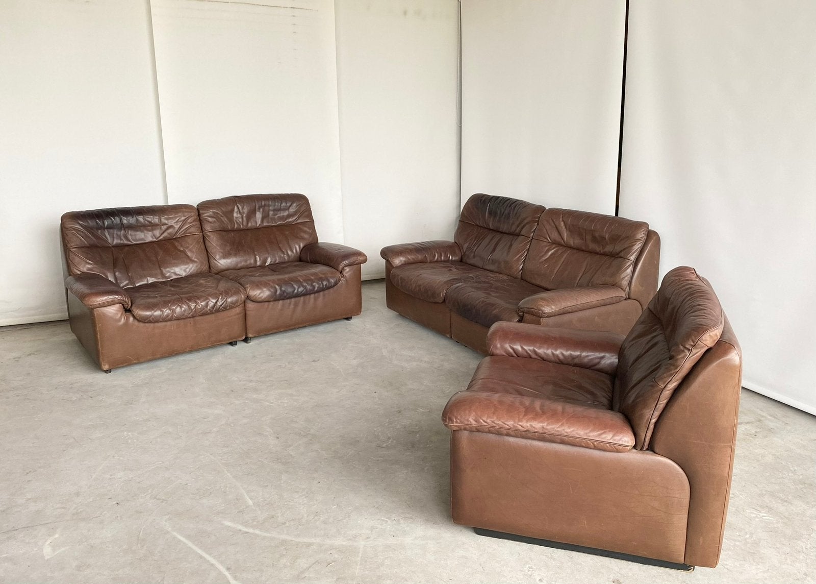 Mid-century sofaset door De Sede, DS-66, Ophalen, Zo goed als nieuw