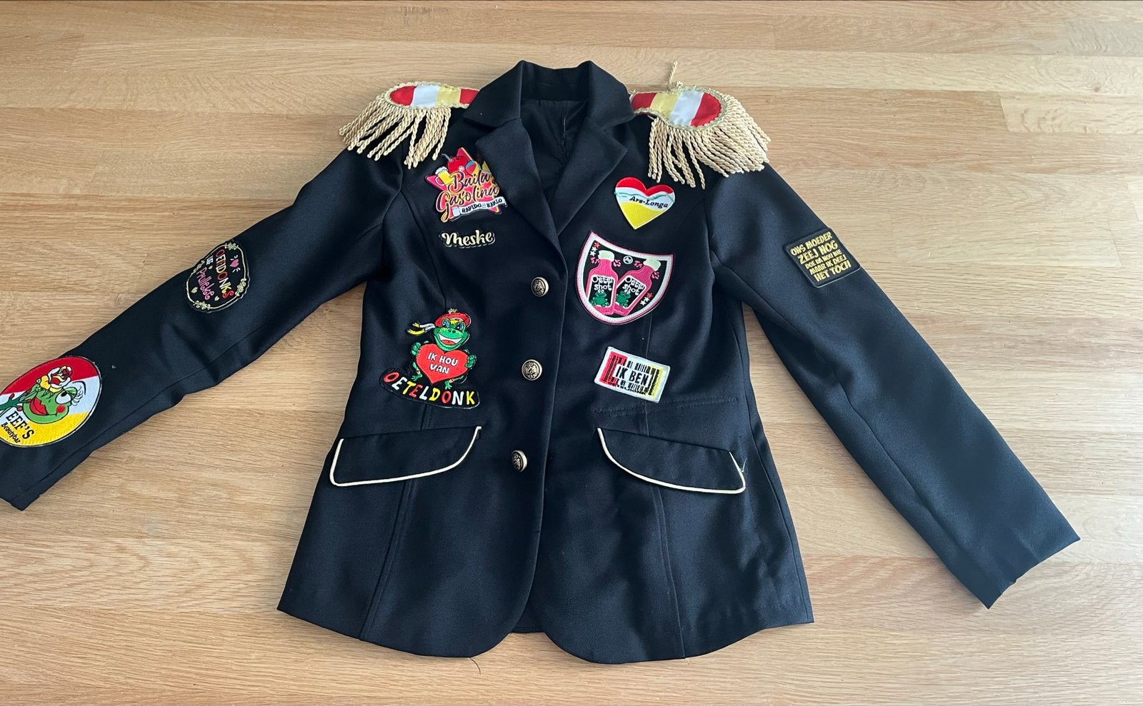 Carnavalsjasje Oeteldonk Maat XS/176, Kleding | Dames, Ophalen, Carnaval, Kleding, Maat 34 (XS) of kleiner