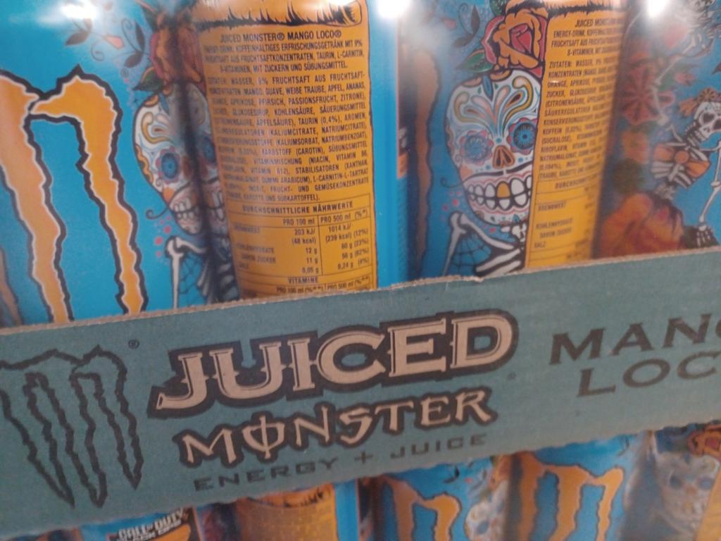 Partij Monster energy drink blik blikken vol, Ophalen