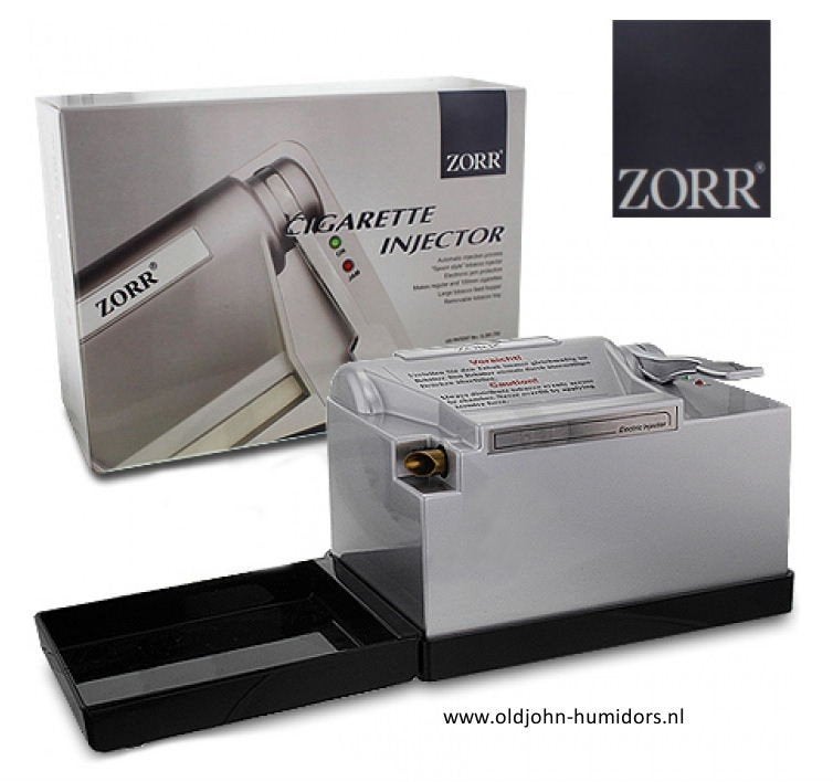 ELEKTRISCHE HULZENSTOPPER INJECTOR ZORR POWERMATIC 2 -  shs6, Verzenden, Nieuw, Tabaksdoos of Verpakking