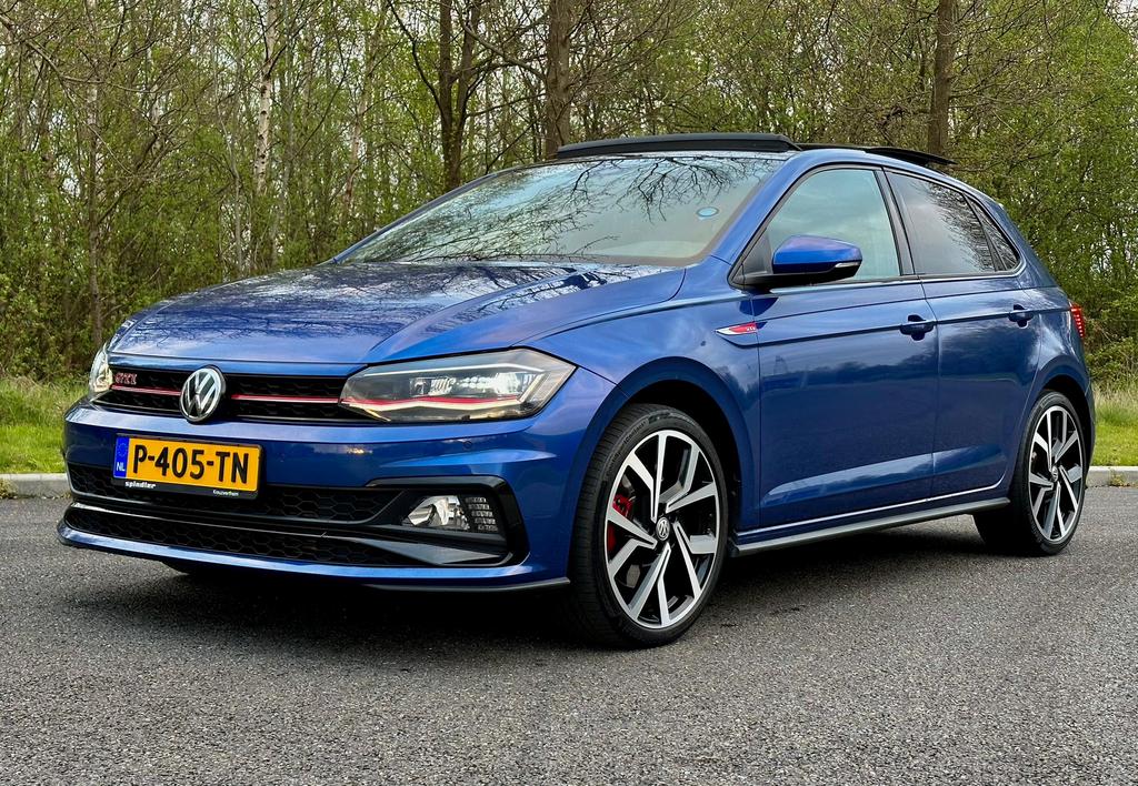 Volkswagen Polo 2.0 TSI 200pk 6-DSG 2018 Blauw, Auto's, 4 cilinders, 1984 cc, Blauw, 1200 kg