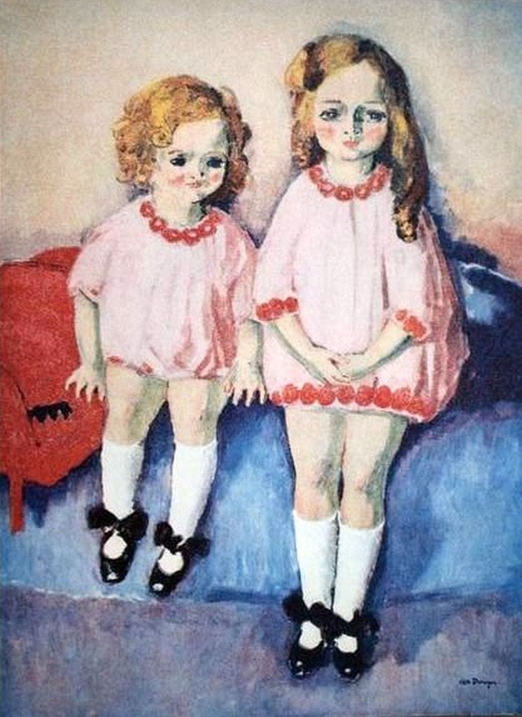 Kees van Dongen: MAUD et RAYMONDE, Ophalen of Verzenden