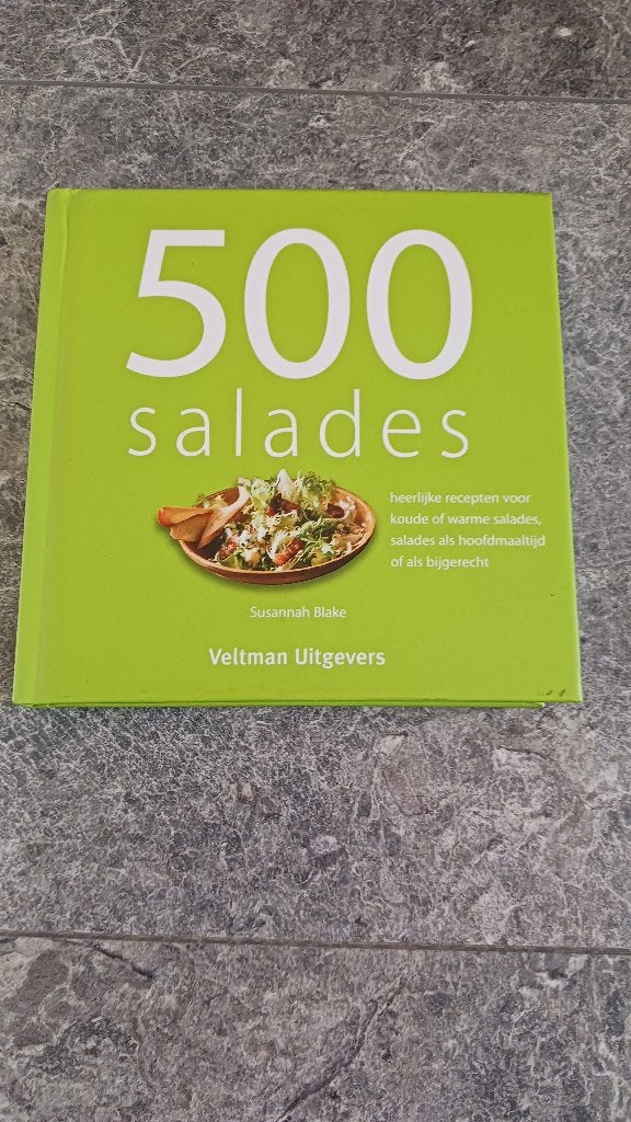 kookboek 500 salades, Boeken, Kookboeken, Ophalen of Verzenden, Gelezen, Gezond koken
