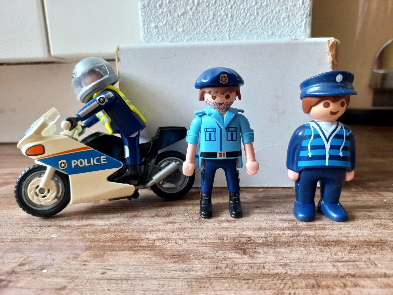 Playmobil politie, Gebruikt, Losse onderdelen, Ophalen of Verzenden, Figuren