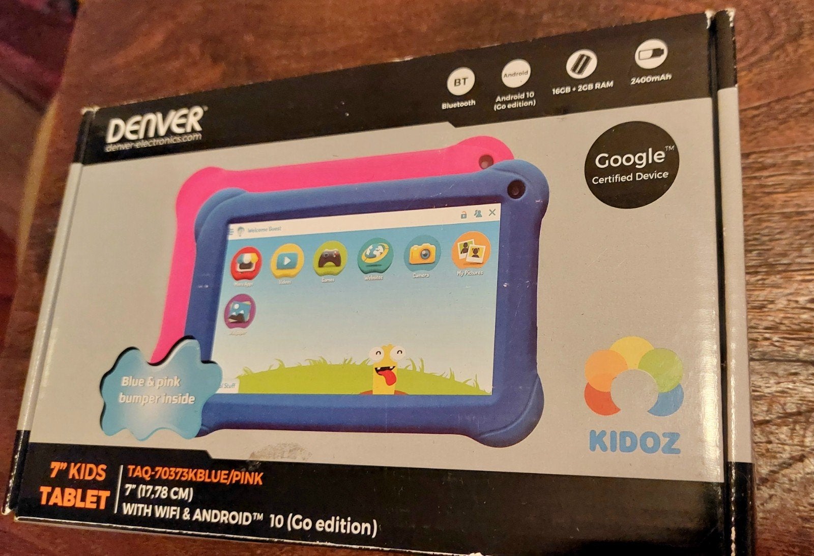 DENVER 7 KIDS TABLET NIEUW !, Ophalen of Verzenden, Nieuw, 10 inch, Overige typen