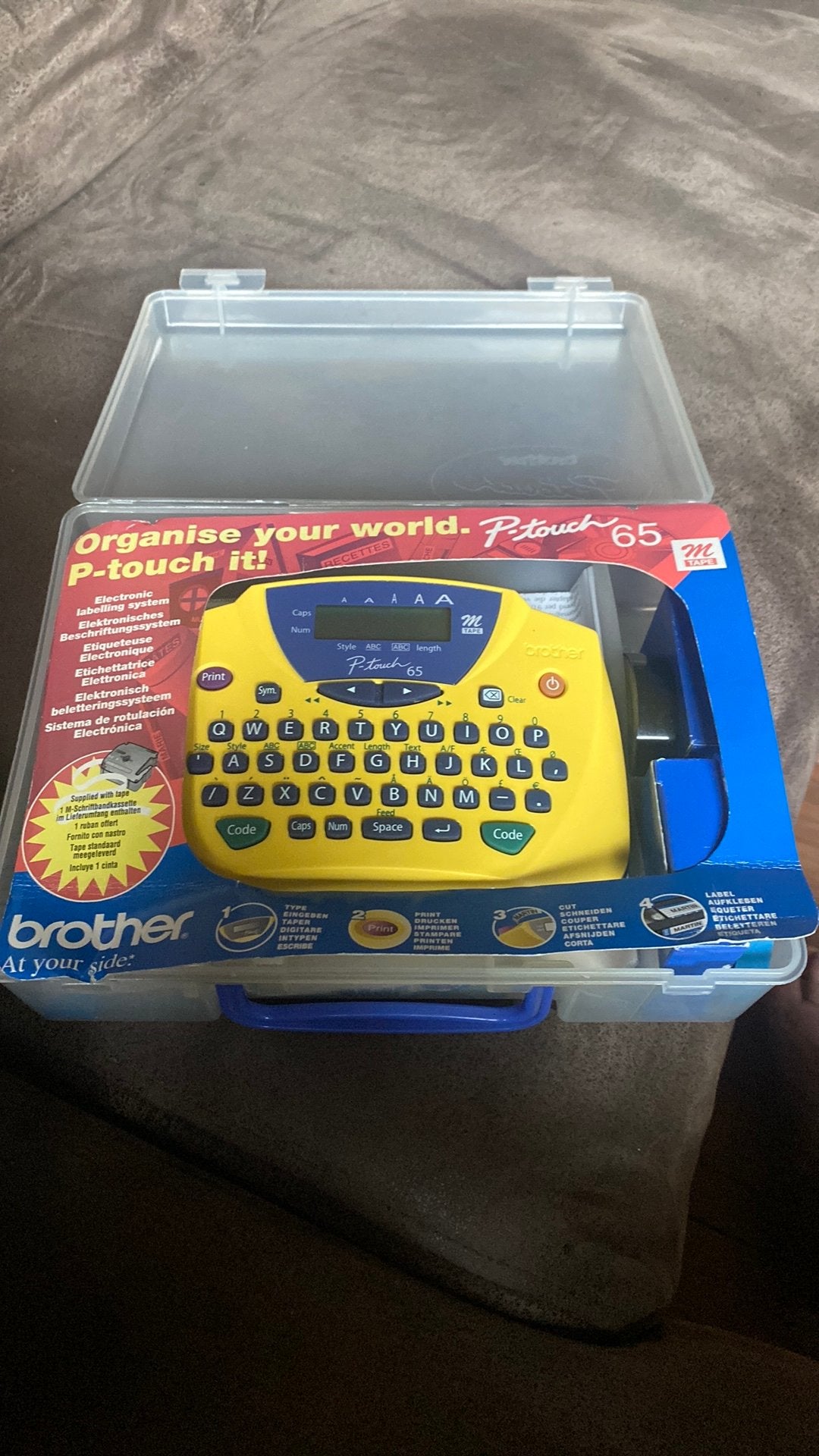 Brother P-touch 65 (PT-65), Ophalen of Verzenden, Zo goed als nieuw, Qwerty