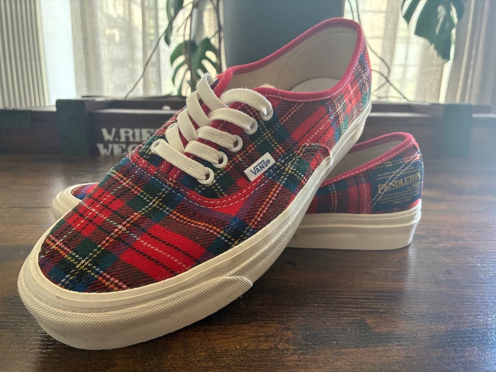 Mens Vans x Pendleton UA ​​Authentic 44.5 Plaid, Overige kleuren, Ophalen of Verzenden, Vans, Sneakers of Gympen