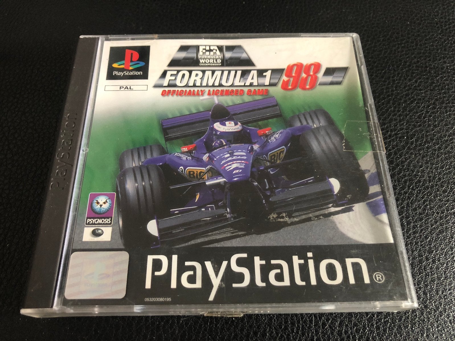 PS1, F1 98, Racen en Vliegen, 2 spelers, Ophalen of Verzenden, Zo goed als nieuw