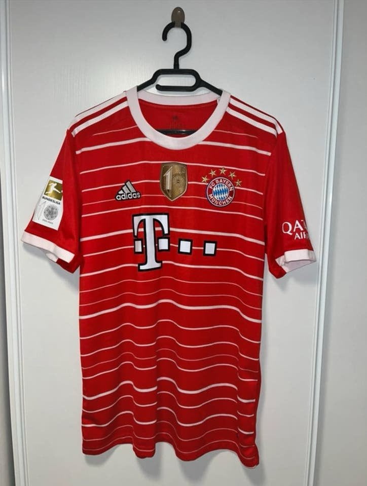 Bayern Munchen shirt Gravenberch, Maat L, Ophalen of Verzenden, Zo goed als nieuw, Shirt
