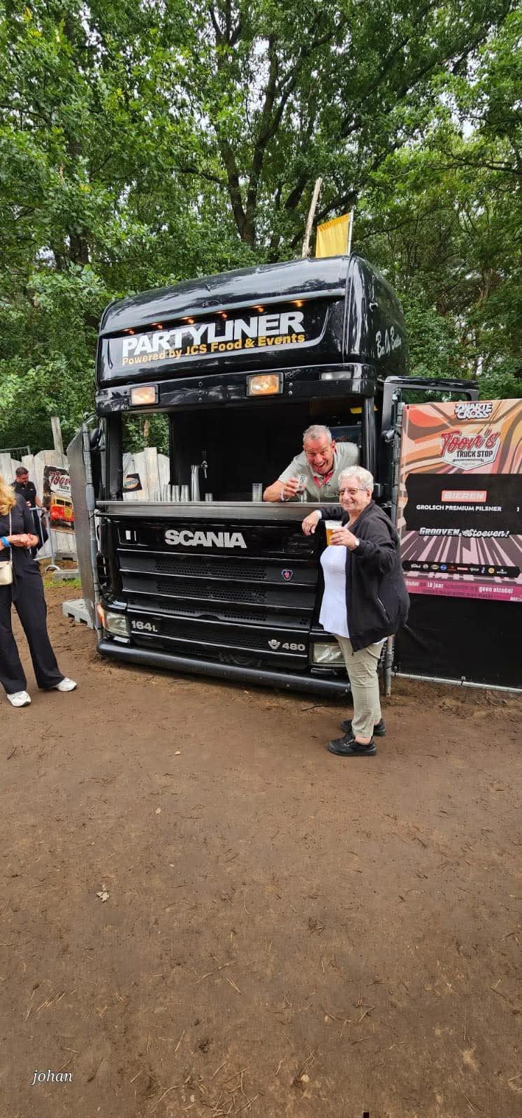 Scania bar scania tap, Ophalen, Verjaardag